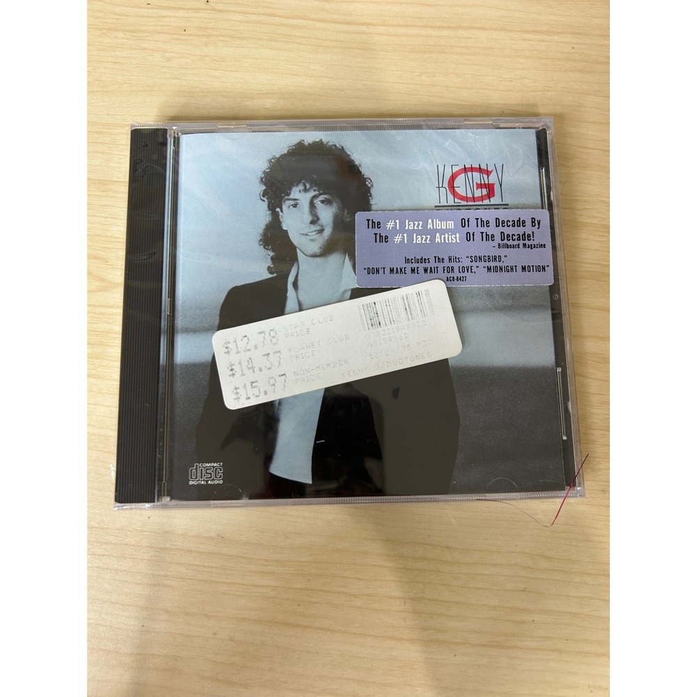 Kenny G Duotones CD‎ 1986 Arista Records ARCD-8496 Smooth Jazz Songbird Sealed